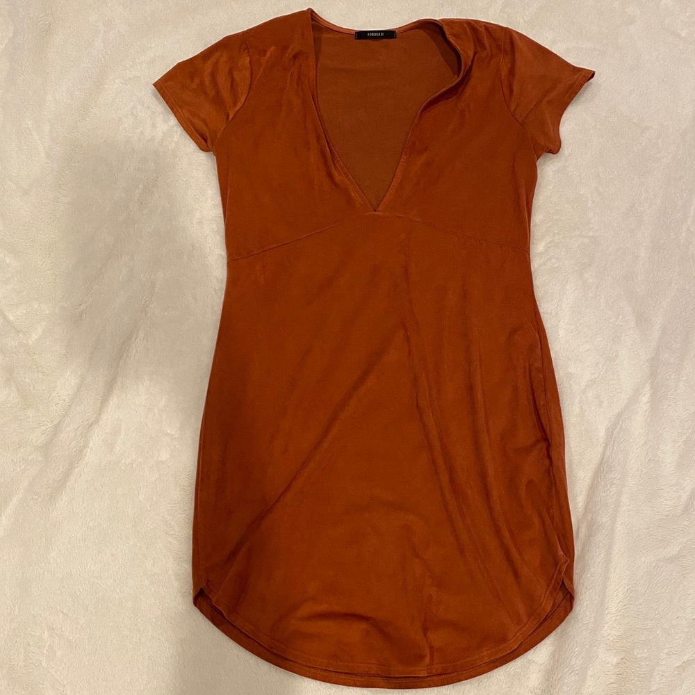 Forever 21 Burnt Orange Dress